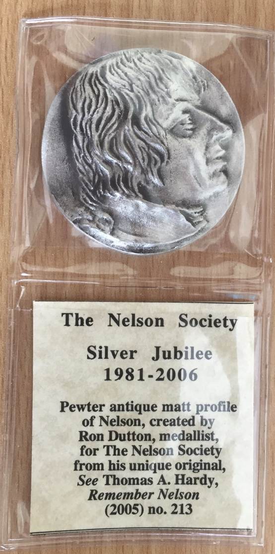 The Nelson Society Silver Jubilee Medal